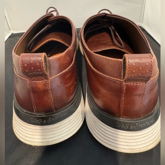 Wolf and Shepard Crossover Derby Maple and White Leather Sneaker Men’s Size 14 M main image 6